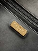 CHANEL 25S FLAP BAG 25 CM IN WHITE MIX BLACK SEQUINS - Image 8