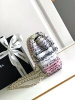 CC MINI 21 FLAP BAG IN COLORFUL WOOL TWEED - Image 15