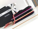 MINI 20 CLASSIC HANDBAG IN BLACK EMBROIDERED TWEED SEQUINS - Image 14