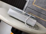 CHANEL 25S KELLY BAG 18 IN SILVER METALLIC LAMBSKIN WITH SILVER HARDWARE STYLE 3 - Image 15