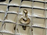 25S CHANEL STAR SILVER 23 IN METALLIC SILVER CALFSKIN - Image 7