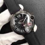 BALLON BLEU DATE 42MM AUTOMATIC STEEL PVD CASE BLACK DIAL - Image 3