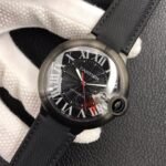 BALLON BLEU DATE 42MM AUTOMATIC STEEL PVD CASE BLACK DIAL - Image 4