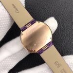 BALLON BLEU DE CARTIER QUARTZ ROSE GOD CASE PURPLE LEATHER - Image 16