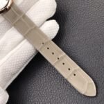 BALLON BLANC DE CARTIER ROSE GOLD CASE GREY LEATHER - Image 9