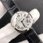 BALLON BLANC DE CARTIER QUARTZ STEEL CASE BLACK DIAL - Image 10