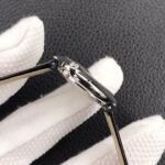 BALLON BLANC DE CARTIER QUARTZ STEEL CASE BLACK DIAL - Image 5