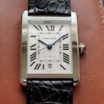 TANK SOLO XI 41 STEEL CASE BLACK LEATHER STRAP - Image 11