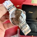BALLON BLEU 42 TWO TONE ROSE GOLD CASE BROWN DIAL - Image 6