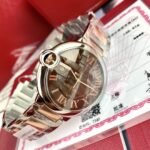 BALLON BLEU 42 TWO TONE ROSE GOLD CASE BROWN DIAL - Image 4
