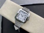 SANTOS DE CARTIE LARGE STEEL CASE WHITE DIAL - Image 4