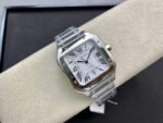 SANTOS DE CARTIE LARGE STEEL CASE WHITE DIAL - Image 14