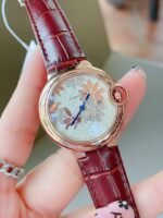 BALLON BLEU 33MM CUSTOM DIAL LEATHER STRAP - Image 3