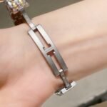PANTHERE 22MM QUARTZ GOLD STEEL DIAMOND BEZEL - Image 12