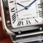 SANTOS LADY 35.1MM STEEL CASE WHITE DIAL - Image 5