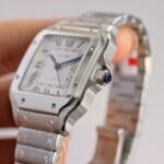 SANTOS LADY 35.1MM STEEL CASE WHITE DIAL - Image 14