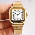 SANTOS LADY 35.1MM GOLD - Image 3
