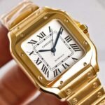 SANTOS LADY 35.1MM GOLD - Image 9