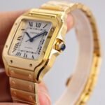 SANTOS LADY 35.1MM GOLD - Image 5
