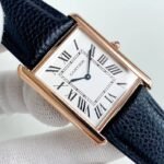 TANK SOLO QUARTZ GOLD CASE CALF SKIN - Image 3