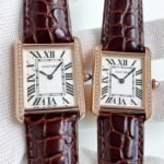 TANK SOLO QUARTZ DIAMOND BEZEL CROCODILE SKIN - Image 9