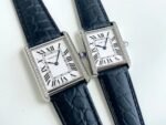 TANK SOLO QUARTZ DIAMOND BEZEL CROCODILE SKIN - Image 11