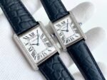 TANK SOLO QUARTZ DIAMOND BEZEL CROCODILE SKIN - Image 12