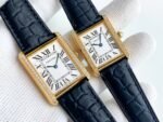 TANK SOLO QUARTZ DIAMOND BEZEL CROCODILE SKIN - Image 5