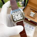 SANTOS 38MM STEEL AUTOMATIC LEATHER - Image 9