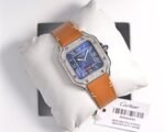 SANTOS LADY 35MM QUARTZ STEEL CASE LEATHER - Image 12