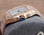 SANTOS LADY 35MM QUARTZ 35MM ROSE GOLD DIAMOND - Image 8
