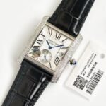 TANK MC LADIES SECOND TIME STEEL CASE DIAMOND BEZEL - Image 12
