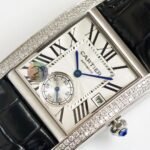 TANK MC LADIES SECOND TIME STEEL CASE DIAMOND BEZEL - Image 13