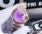 BALLON BLEU 33MM ROSE GOLD PURPLE DIAL - Image 15
