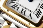 PANTHERE DE CARTIE 22MM QUARTZ GOLD STEEL WHITE DIAL - Image 13