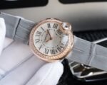 BALLON BLANC 33MM AUTOMATIC ROSE GOLD ARABIC NUMERALS - Image 14