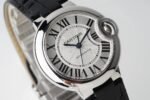 BALLON BLEU 33MM AUTOMATIC WHITE DIAL LEATHER 2021 - Image 3