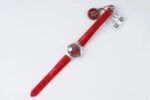 BALLON BLEU 33MM AUTOMATIC RED DIAL LEATHER 2021 - Image 7