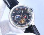 BALLON BLEU 36MM OPEN HEART PINK DIAMOND NUMERALS - Image 13
