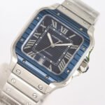 SANTOS 40MM CUSTOM DARK BLUE DIAL - Image 2