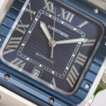 SANTOS 40MM CUSTOM DARK BLUE DIAL - Image 6