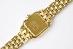 PANTHERE 27MM GOLD CASE DIAMOND BEZEL WHITE DIAL - Image 8
