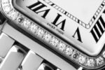 PANTHERE 27MM SILVER CASE DIAMOND BEZEL WHITE DIAL - Image 13