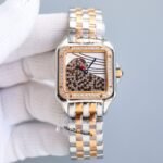 PANTHERE 27MM PINK GOLD CASE DIAMOND BEZEL DIAMOND DIAL - Image 10