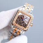 PANTHERE 27MM PINK GOLD CASE DIAMOND BEZEL DIAMOND DIAL - Image 11