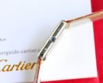 TANK MUST SMALL STEEL DIAMOND BEZEL LEATHER STRAP EWHITE DIAL - Image 6