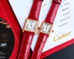 TANK MUST SMALL PINK GOLD LEATHER STRAP WHITE DIAL - Image 4