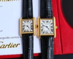 TANK MUST SMALL GOLD LEATHER STRAP WHITE DIAL - Image 3