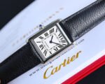 TANK MUST SMALL STEEL LEATHER STRAP WHITE DIAL - Image 7