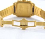 SANTOS LADY 35.1MM AUTOMATIC GOLD DIAMOND BEZEL - Image 17